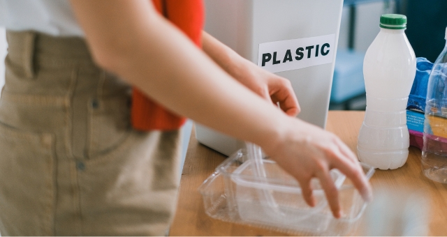 プラスチックリサイクルのイメージ