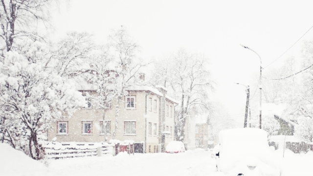 雪害はリスク（イメージ）