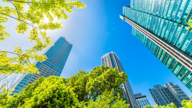 サステナブルな都市のイメージ